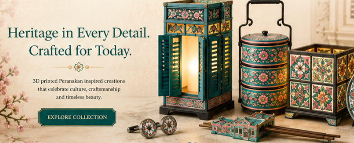 Peranakan Craft.
Timeless Beauty.