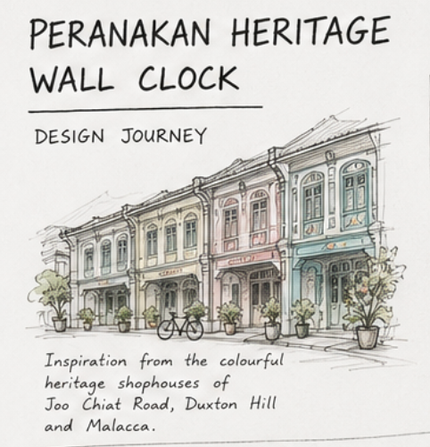 Joo Chiat Road Heritage Clock