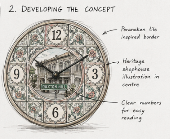 Joo Chiat Road Heritage Clock
